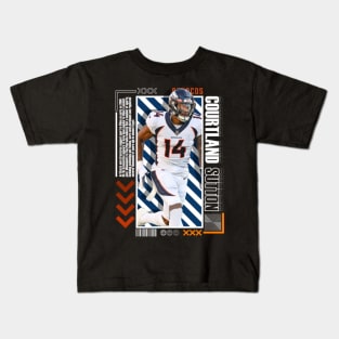 Courtland Sutton Paper Poster Version 10 Kids T-Shirt